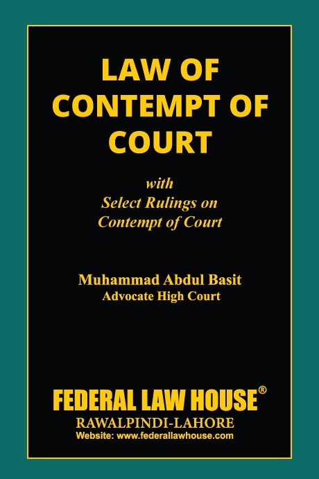 Law of Contempt of Court