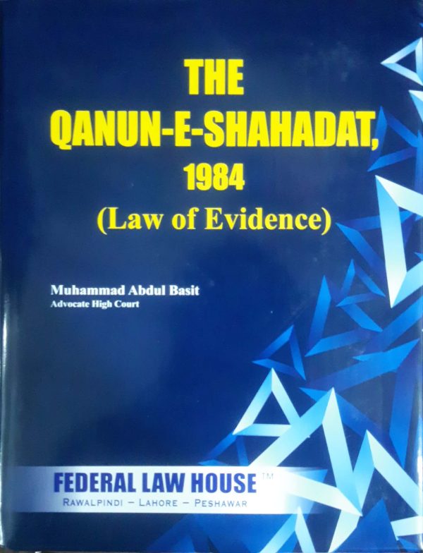 The Qanun-E-Shahadat 1984