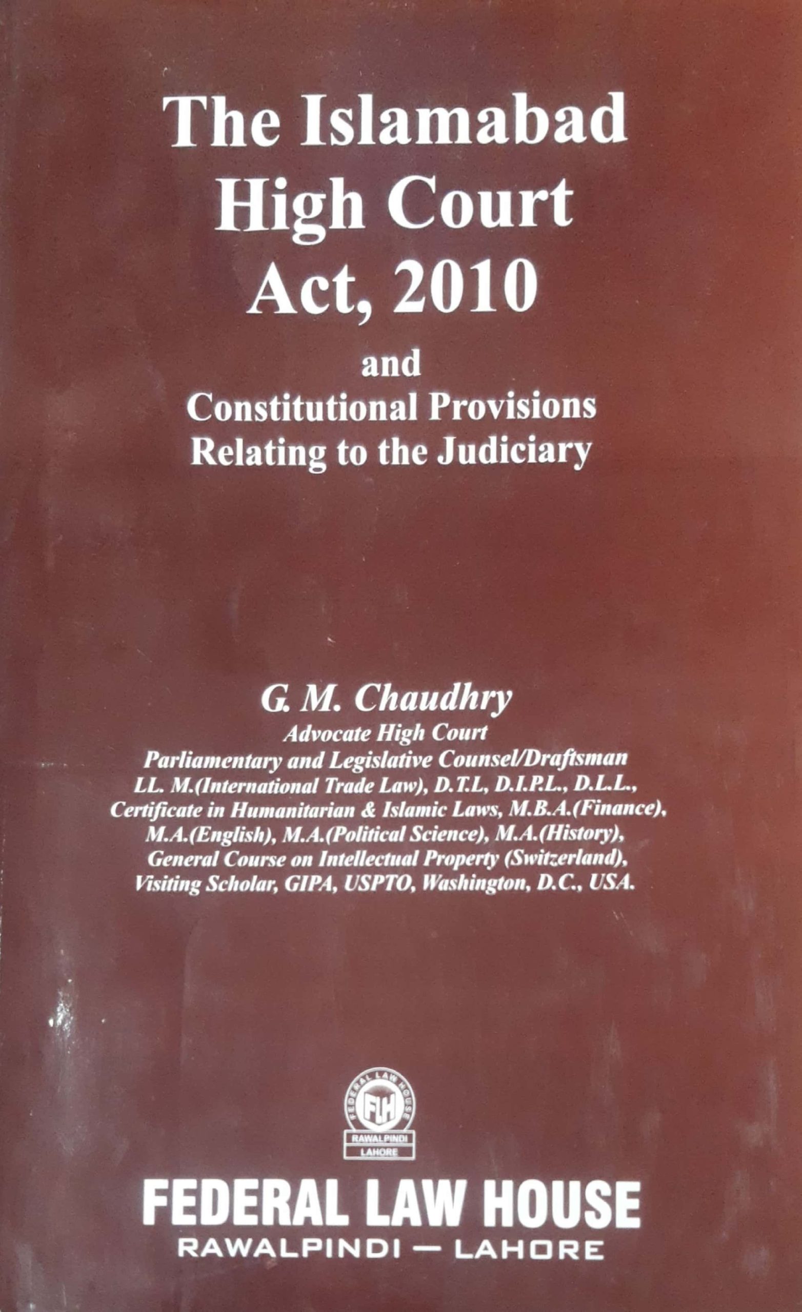 The Islamabad High Court Act, 2010