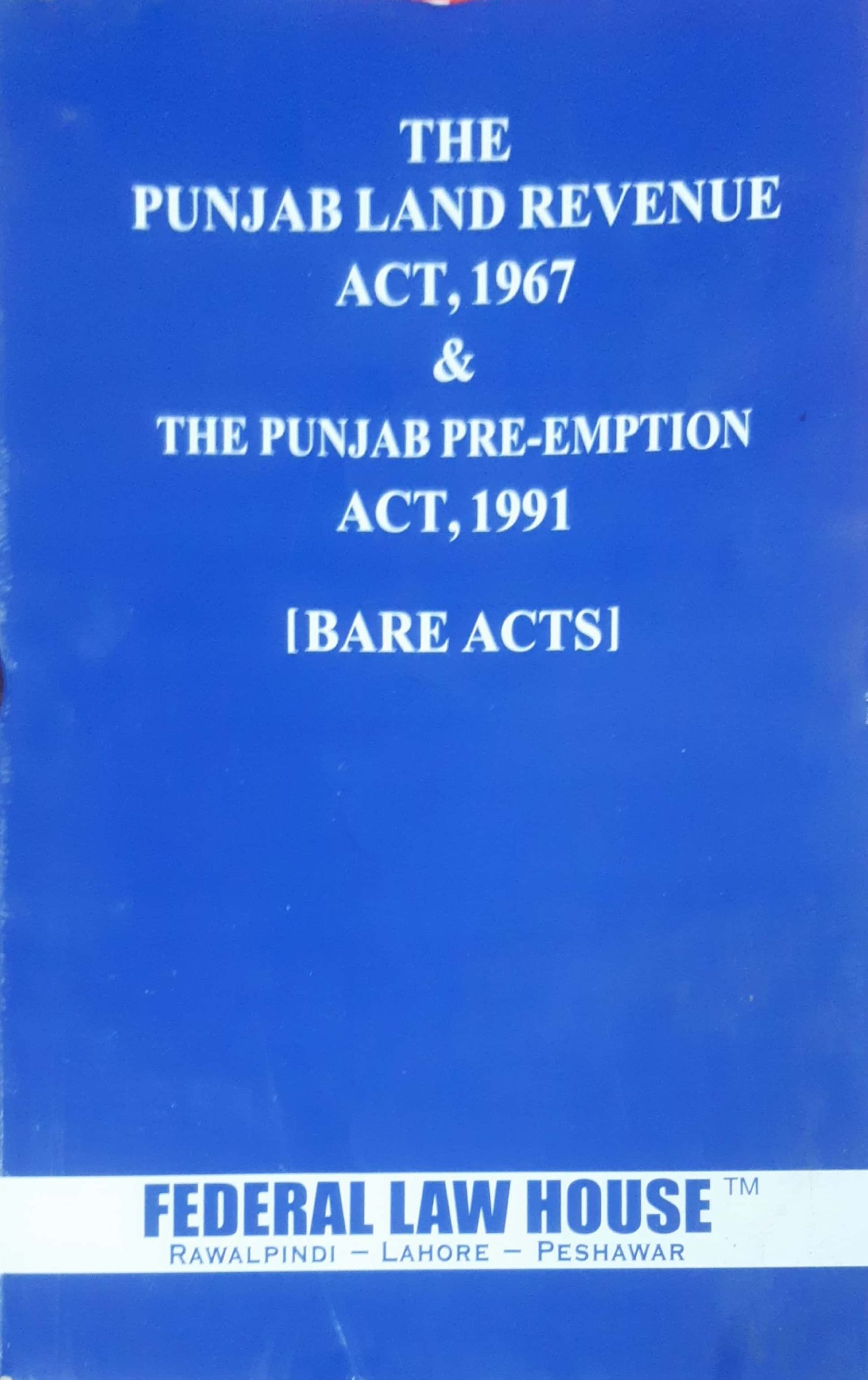 The Punjab Land Revenue Act, 1967