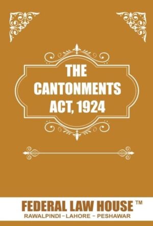 Cantonments Act ,1924