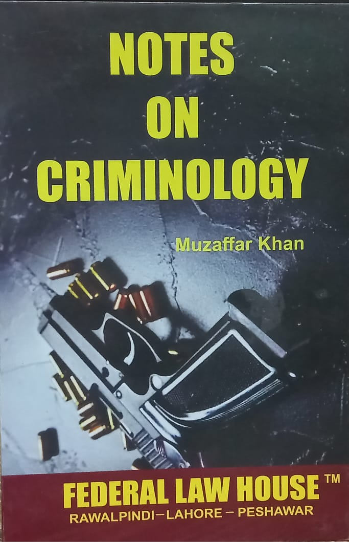 Notes on criminology