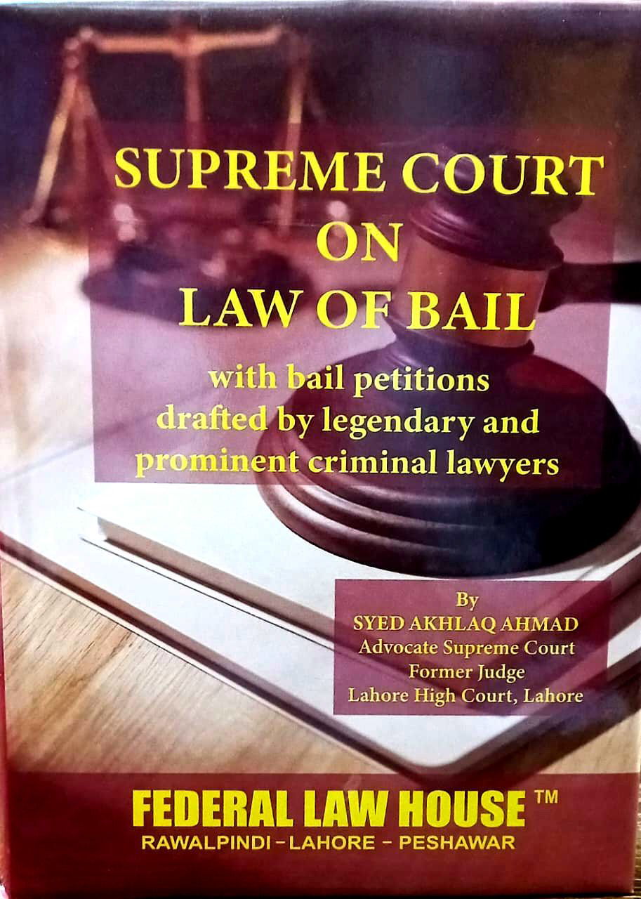 Supreme Court On Law Of Bail