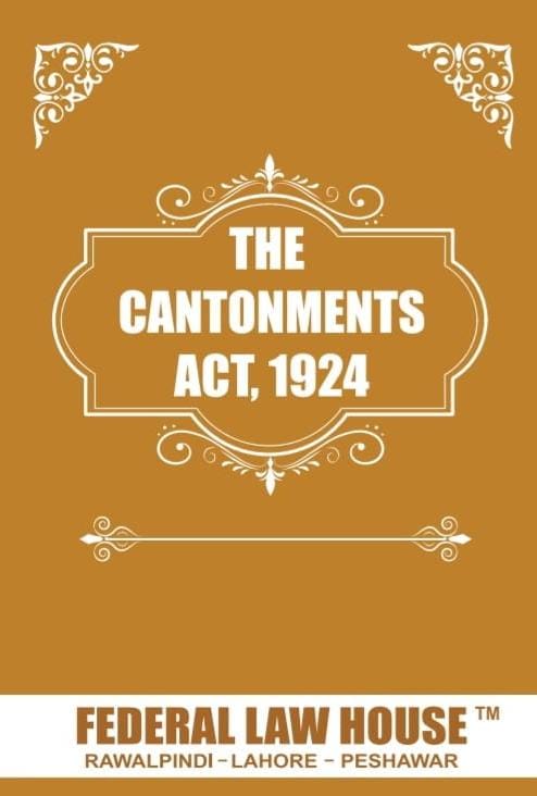 Cantonments Act ,1924