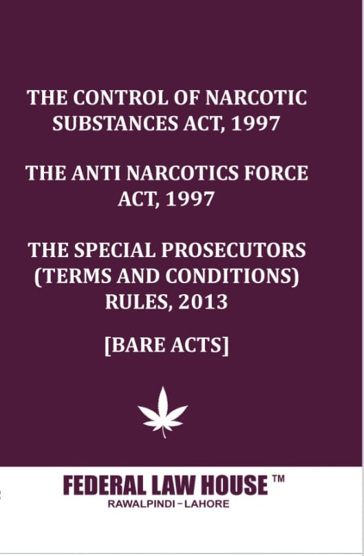 Control of Narcotics substances Act 1997 (Bare Act)