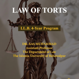 Law of Torts LL.B. 4-Year Program
