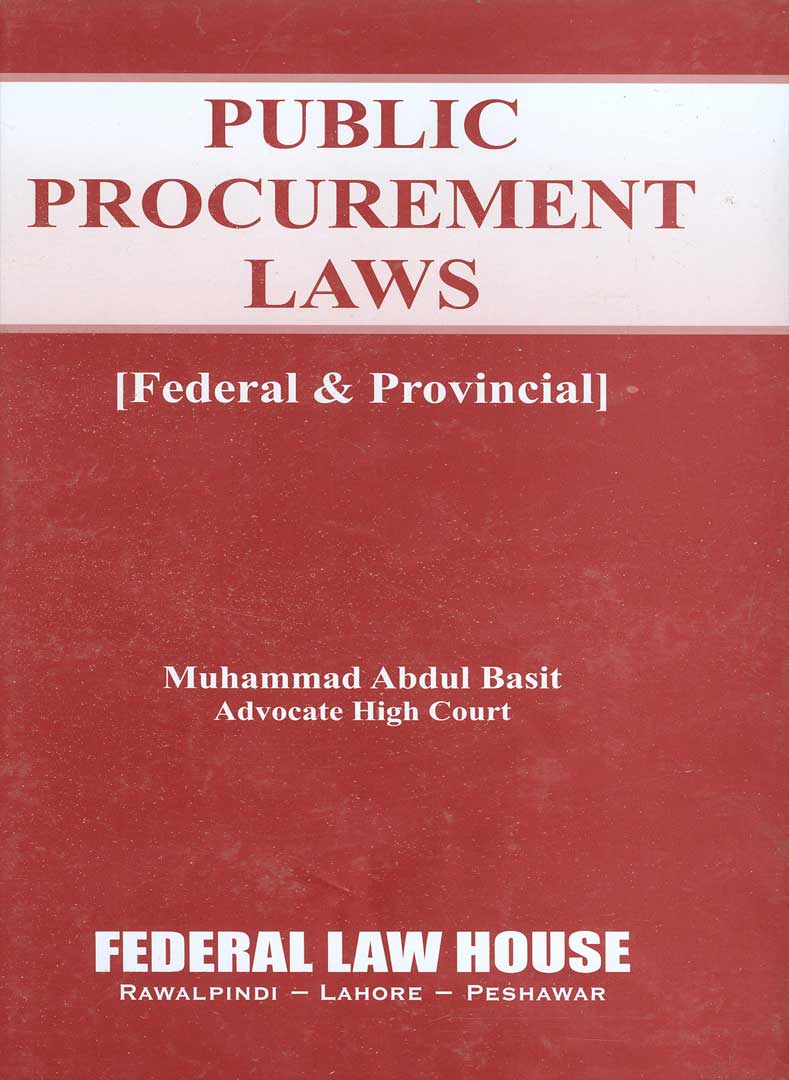 Public Procurement Laws [Federal & Provincial]