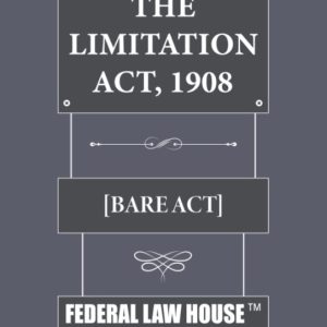 Limitation Act, 1908 (Bare Act)