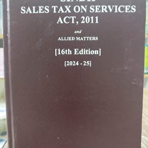 The SINDH SALES TAX ON SERVICES ACT, 2011