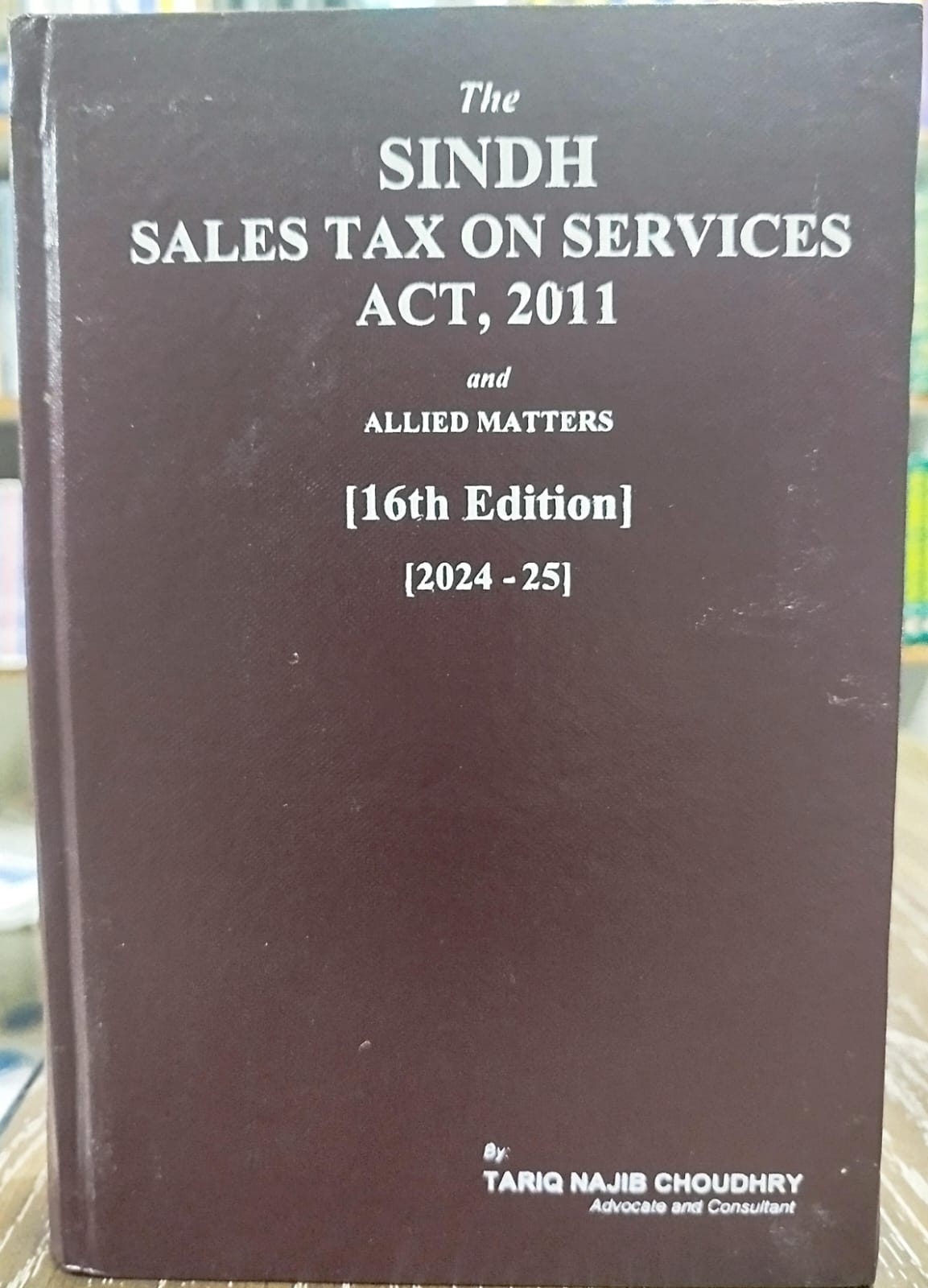 The SINDH SALES TAX ON SERVICES ACT, 2011