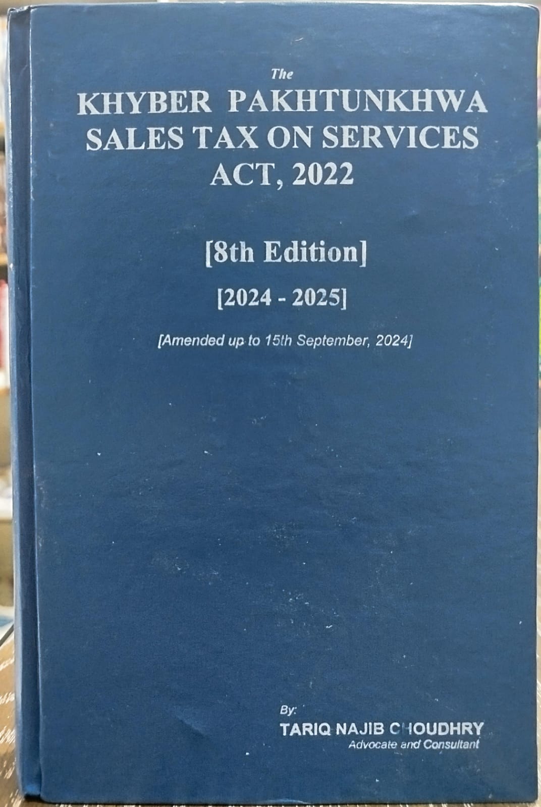 The KHYBER PAKHTUNKHWA SALES TAX ON SERVICES ACT, 2022