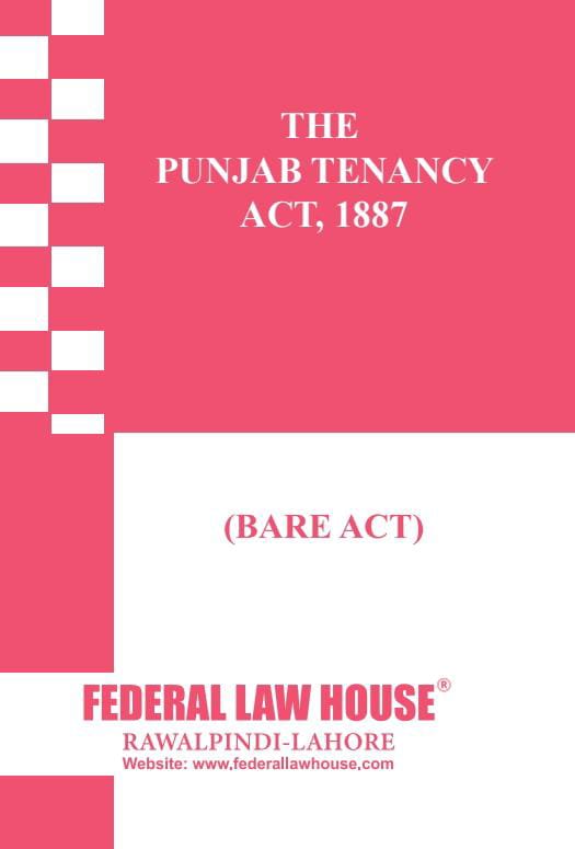The Punjab Tenancy Act, 1887 (Bare Act)
