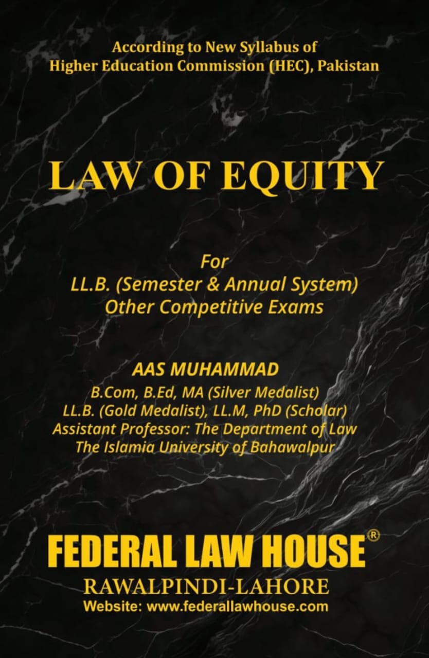 Law of Equity for LL.B. & Competitive Exams