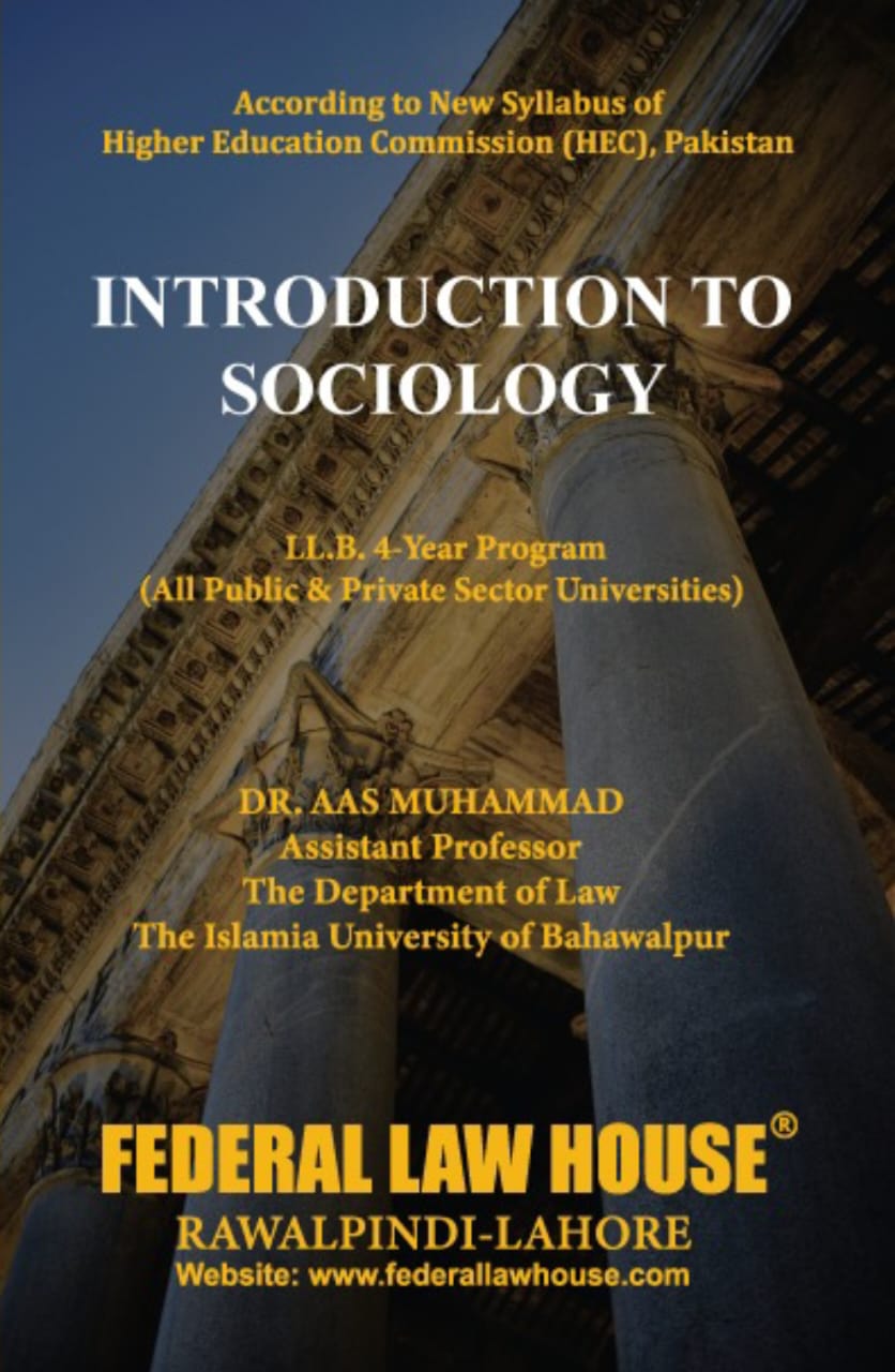 Introduction to Sociology for LL.B. 4-Year Program