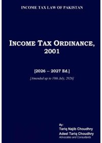 INCOME TAX ORDINANCE, 2001