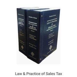 "Law & Practice of Sales Tax", *Volume I,II* by Huzaima Bukhari & Dr. Ikram ul Haq